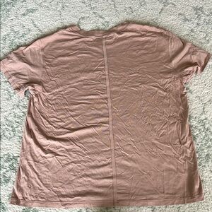 Lululemon Athletica Pink Polo T-Shirt Relaxed Fit